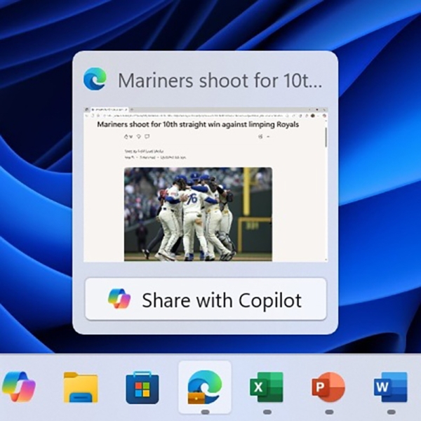 Microsoft «тестирует» ещё одну кнопку Copilot в Windows 11