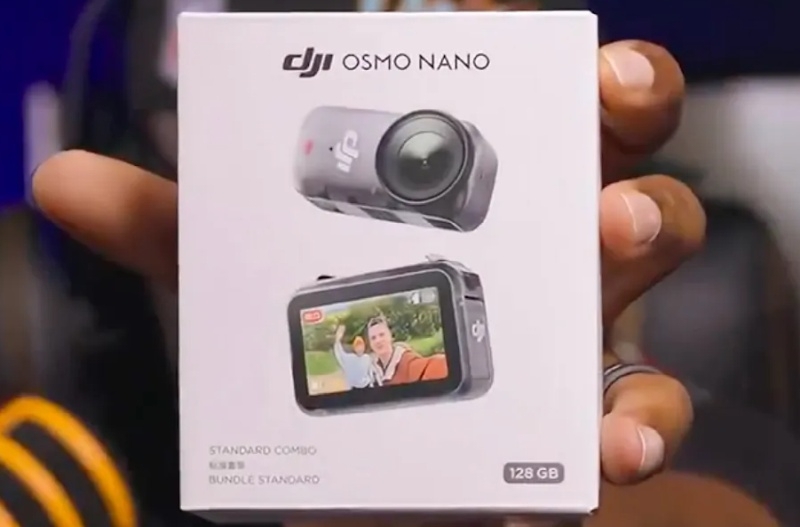 Модульная компактная экшн-камера DJI Osmo Nano показалась на фото до анонса