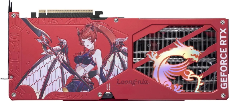 MSI оценила эксклюзивную аниме-видеокарту GeForce RTX 5070 Ti MLG на $150 дороже эталонной версии