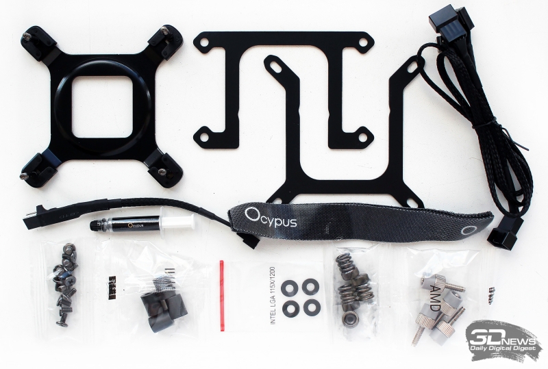 Обзор и тест системы жидкостного охлаждения Ocypus Sigma L36 Pro: внимание на экран!