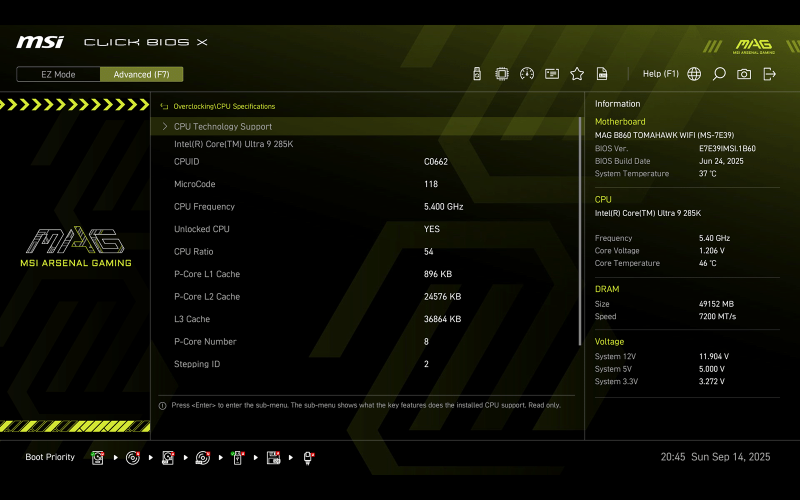 Обзор материнской платы MSI MAG B860 Tomahawk WiFi: превосходя ожидания