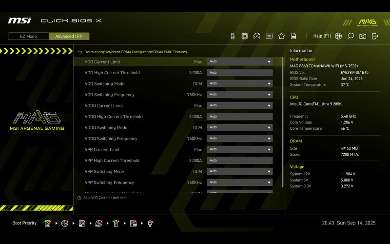 Обзор материнской платы MSI MAG B860 Tomahawk WiFi: превосходя ожидания