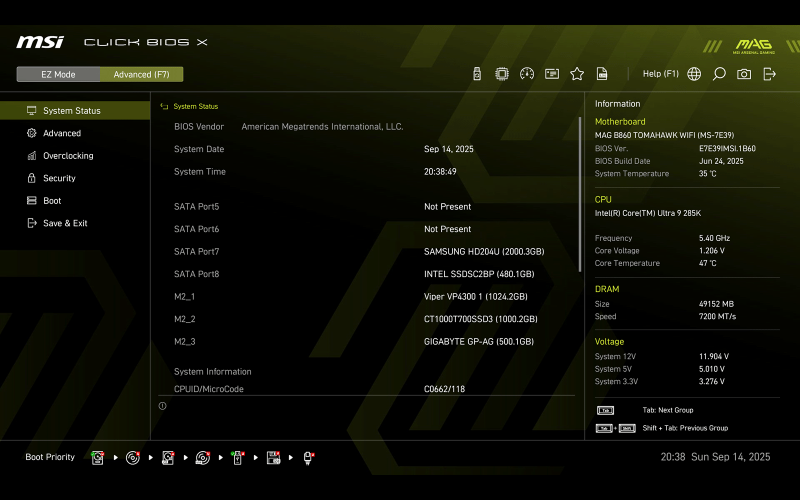 Обзор материнской платы MSI MAG B860 Tomahawk WiFi: превосходя ожидания