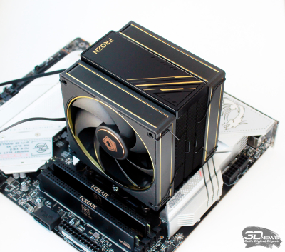 Обзор процессорного кулера ID-Cooling Frozn A410 GDL: охлаждение золотом. Недорого