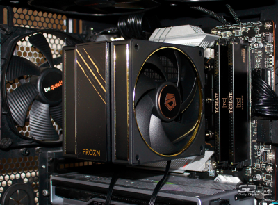 Обзор процессорного кулера ID-Cooling Frozn A410 GDL: охлаждение золотом. Недорого