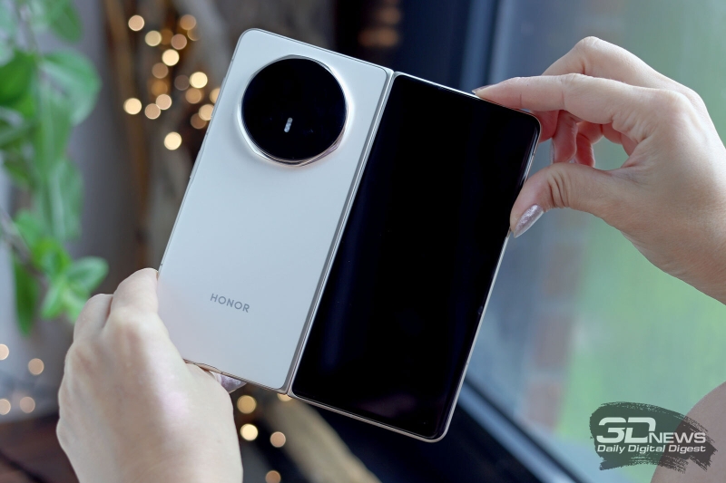 Обзор складного смартфона HONOR Magic V5: снова самый тонкий, но есть нюансы