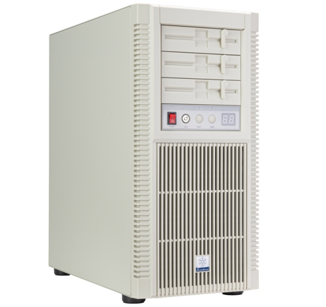 Представлен ностальгический корпус SilverStone FLP02, похожий на корпуса компьютеров из 1990-х