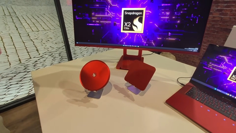 Qualcomm показала сверхтонкие мини-ПК на Snapdragon X2 Elite с пьезоэлектрическими кулерами AirJet