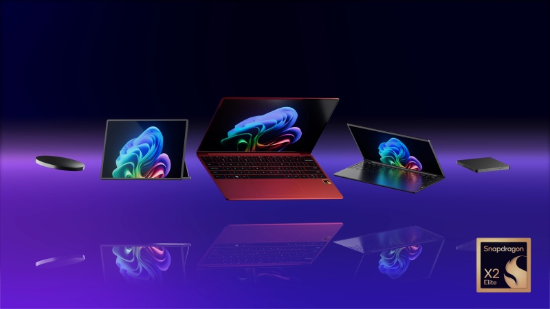 Qualcomm показала сверхтонкие мини-ПК на Snapdragon X2 Elite с пьезоэлектрическими кулерами AirJet