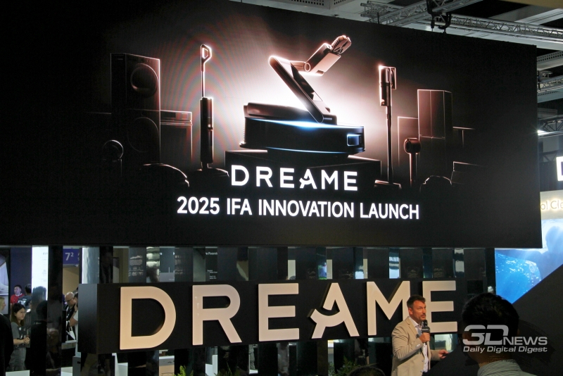 Репортаж со стенда Dreame на выставке IFA 2025: роботы-пылесосы будущего и масштабное расширение экосистемы