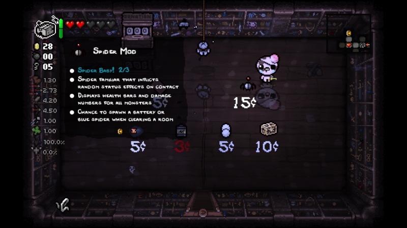 Спустя 11 лет в The Binding of Isaac: Rebirth появились описания предметов — фанаты не верят своему счастью