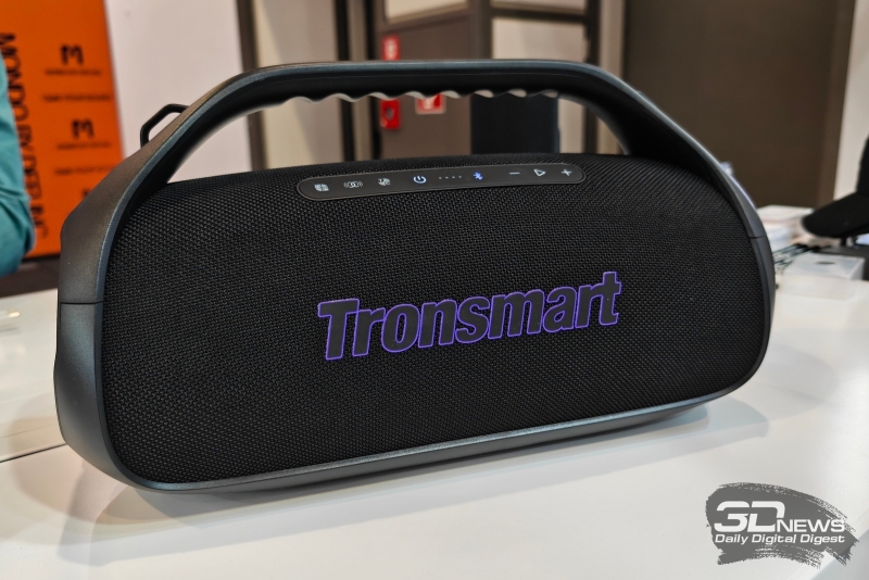 Tronsmart показала свою новейшую портативную акустику на выставке IFA 2025