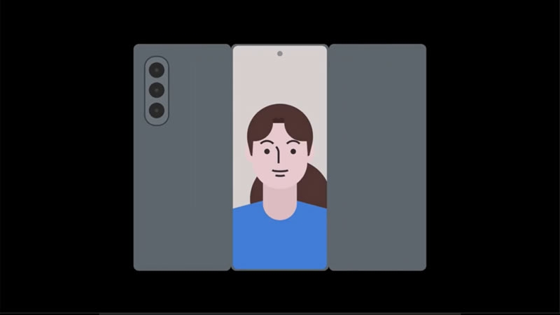Утечка раскрыла неожиданное расположение внешнего экрана у Galaxy Z TriFold