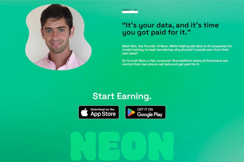 В App Store завирусилось приложение Neon — людям платят за записи их телефонных разговоров