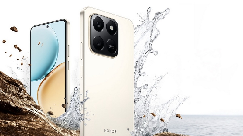В России поступил в продажу ударопрочный смартфон Honor X7d с батарей на 6500 мА&middot;ч и ценой от 17 999 рублей