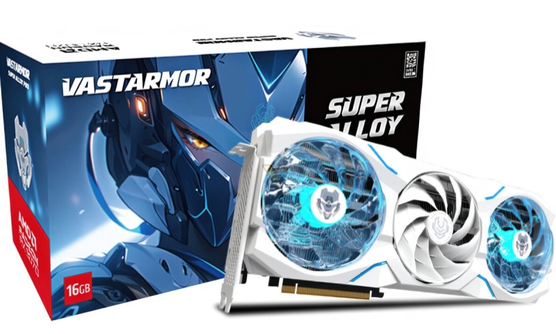 Vastarmor представила Radeon RX 9070 Alloy Pro и Alloy Pro White с термопрокладками с фазовым переходом