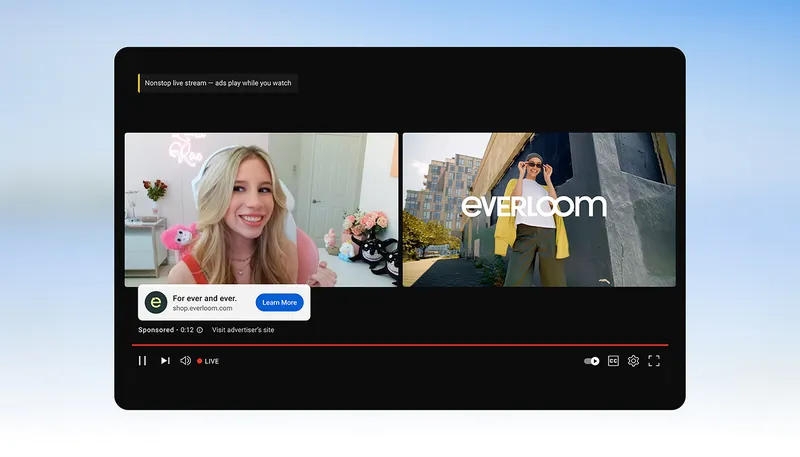 YouTube Live получил крупнейшее обновление: двухформатные эфиры, мини-игры и многое другое