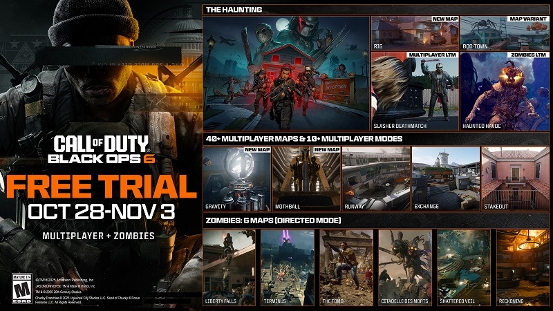 Activision устроит вторую за месяц неделю бесплатной игры в Call of Duty: Black Ops 6 к старту королевской битвы и первого сезона Battlefield 6