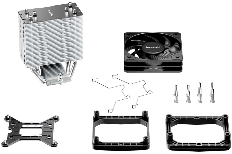 Be quiet! представила компактный башенный кулер Pure Rock Slim 3 для процессоров до 130 Вт
