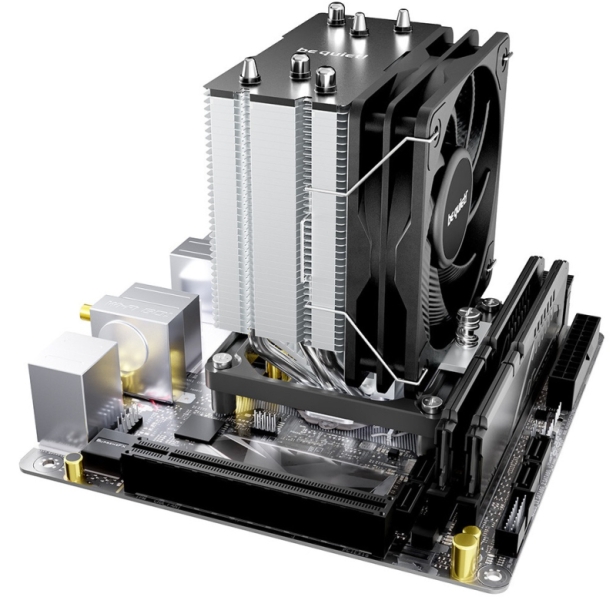 Be quiet! представила компактный башенный кулер Pure Rock Slim 3 для процессоров до 130 Вт