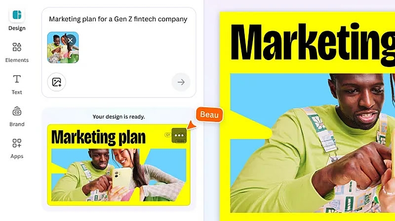 Canva запустила ИИ-модель, которая умеет редактировать слои дизайна