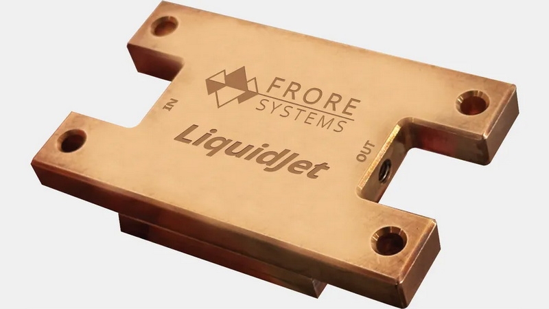 Frore представила водоблоки LiquidJet с 3D-охлаждением &mdash; они справятся с чипами до 4400 Вт