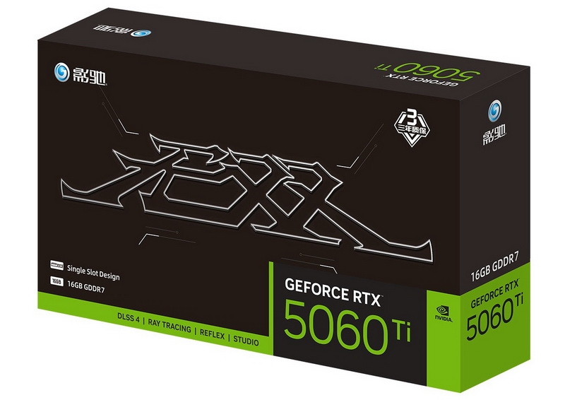 Galax выпустила однослотовую GeForce RTX 5060 Ti с &laquo;турбиной&raquo;