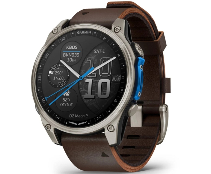 Garmin выпустила D2 Mach 2 &mdash; флагманские смарт-часы с детальными цветными картами, фонариком и ценой от $1350