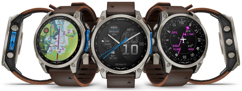 Garmin выпустила D2 Mach 2 &mdash; флагманские смарт-часы с детальными цветными картами, фонариком и ценой от $1350