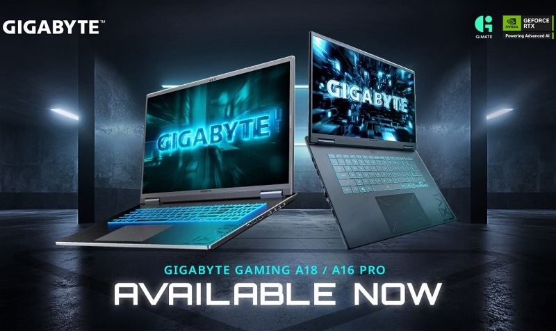 Gigabyte представила геймерские ноутбуки с 12-часовой автономностью и графикой GeForce RTX 5080&nbsp;&mdash;&nbsp;Gaming A16 Pro и A18