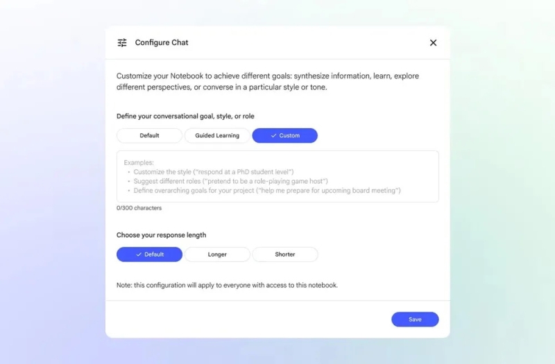 Google прокачала ИИ-блокнот NotebookLM — он получил историю, роли и контактное окно на миллион токенов