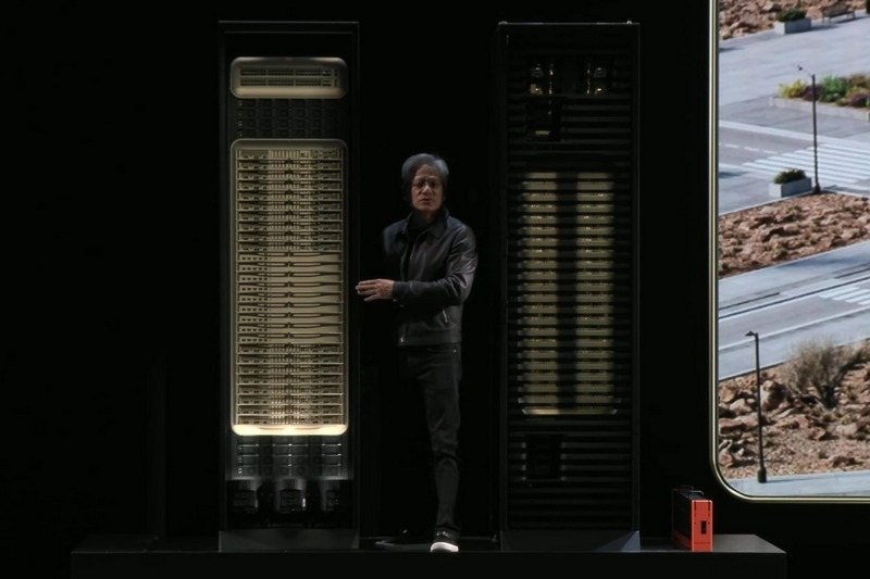 Хуанг показал Vera Rubin Superchip — CPU, два огромных GPU и 100 Пфлопс на одной плате для ИИ нового поколения