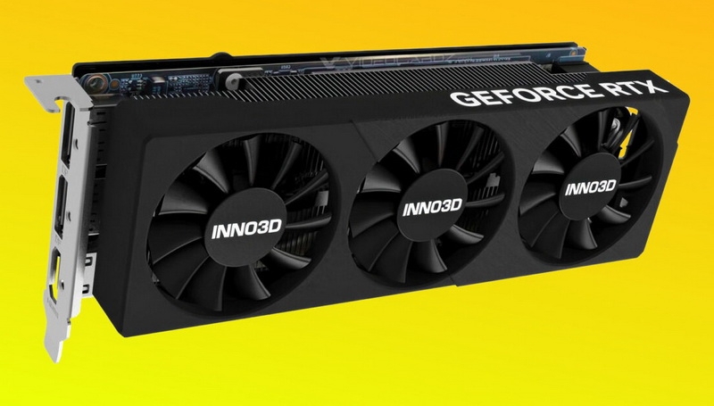 Inno3D выпустила низкопрофильную GeForce RTX 5060 Low Profile с тройкой вентиляторов