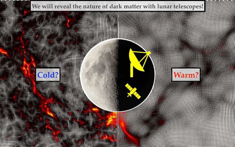 Луна поможет японским учёным в поисках тёмной материи