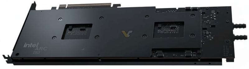 MaxSun представила первую видеокарту Intel с СЖО — двухпроцессорную Arc Pro B60 Dual Liquid Edition