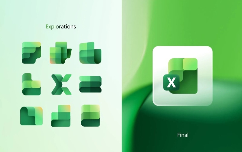 Microsoft показала иконки, которые могли бы получить Word, Excel и PowerPoint &mdash; но не получили