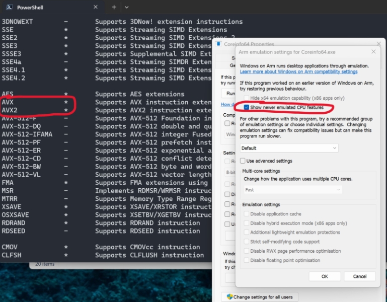 Microsoft сделала Windows для Arm благоприятной для игр &mdash; ОС получила поддержку AVX/AVX2, своего рода