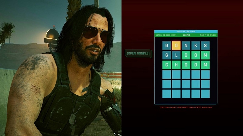 Моддер добавил в Cyberpunk 2077 аналог Wordle, но с поправкой на сленг Найт-Сити