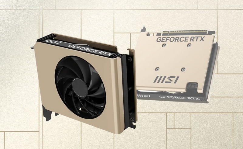 MSI выпустила очень компактные и элегантные GeForce RTX 5050 8G Inspire ITX с разгоном и без