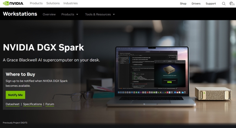 Настольные суперкомпьютеры Nvidia DGX Spark на суперчипе GB10 снова не вышли в назначенные сроки