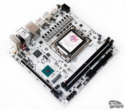 Обзор материнской платы MSI MPG B850I Edge Ti WiFi: не называй меня малышкой