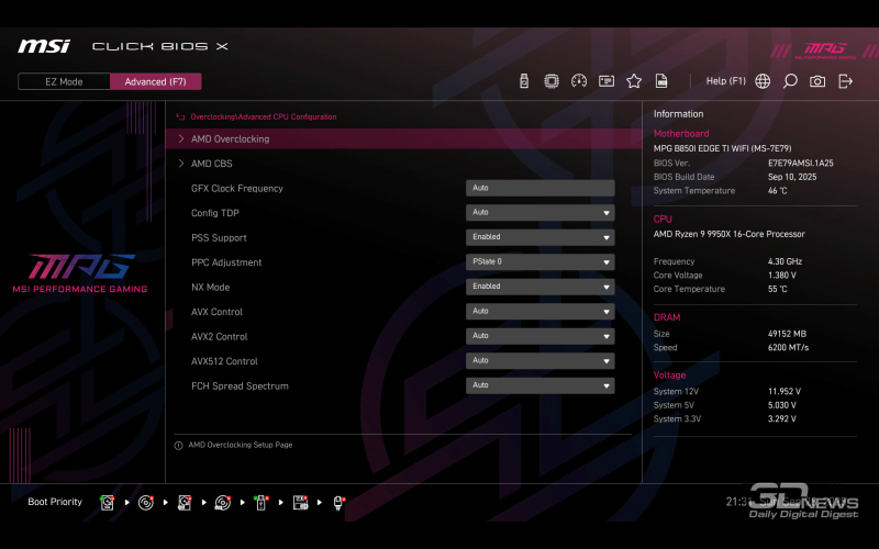 Обзор материнской платы MSI MPG B850I Edge Ti WiFi: не называй меня малышкой