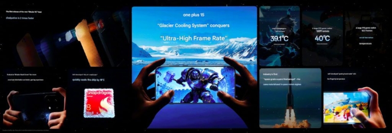Представлен OnePlus 15 — флагман со Snapdragon 8 Elite Gen 5, тремя 50-Мп камерами и батарей на 7300 мА·ч