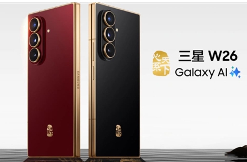 Представлен складной смартфон Samsung W26 &mdash; особенная версия Galaxy Z Fold7 для Китая за $2390&ndash;2670