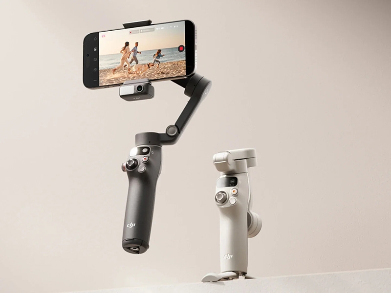 Представлен стабилизатор DJI Osmo Mobile 8 с поддержкой Apple DockKit и вращения на 360&deg;