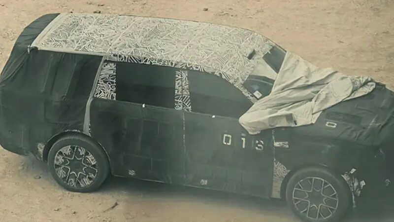 Прототипы флагманского внедорожника Xiaomi YU9 замечены на тестах в высокогорной местности