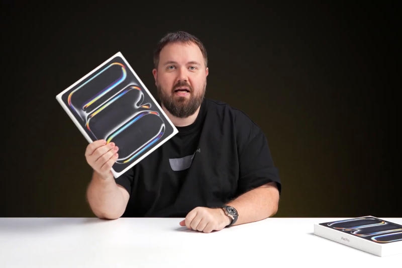 Российский блогер распаковал и протестировал iPad Pro на чипе M5 до официального анонса