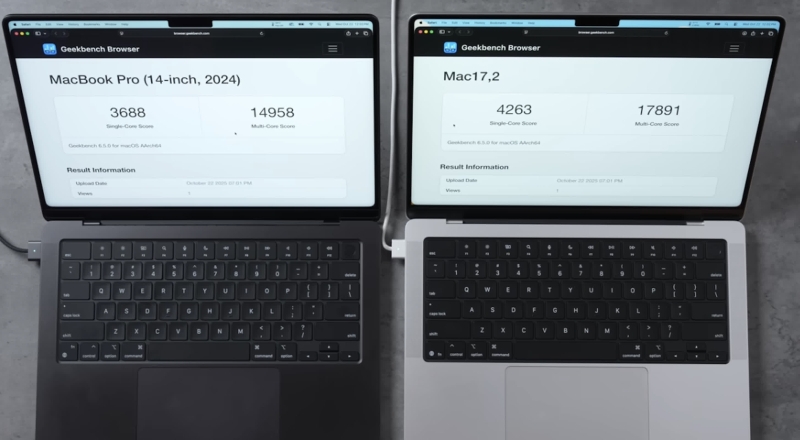 SSD в новом MacBook Pro оказался в 2–3 раза быстрее прошлогоднего