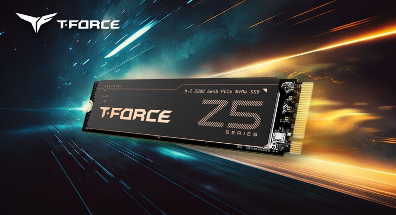 TeamGroup представила SSD T-Force Z54E &mdash; до 4 Тбайт и до 14 900 Мбайт/с без огромных радиаторов