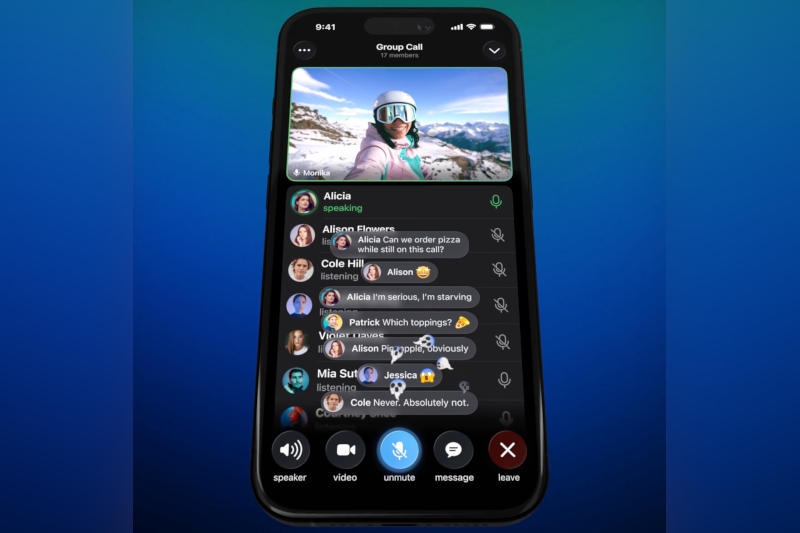 Telegram получил большое обновление: переписки в групповых звонках, комментарии к&nbsp;профилям и другие нововведения